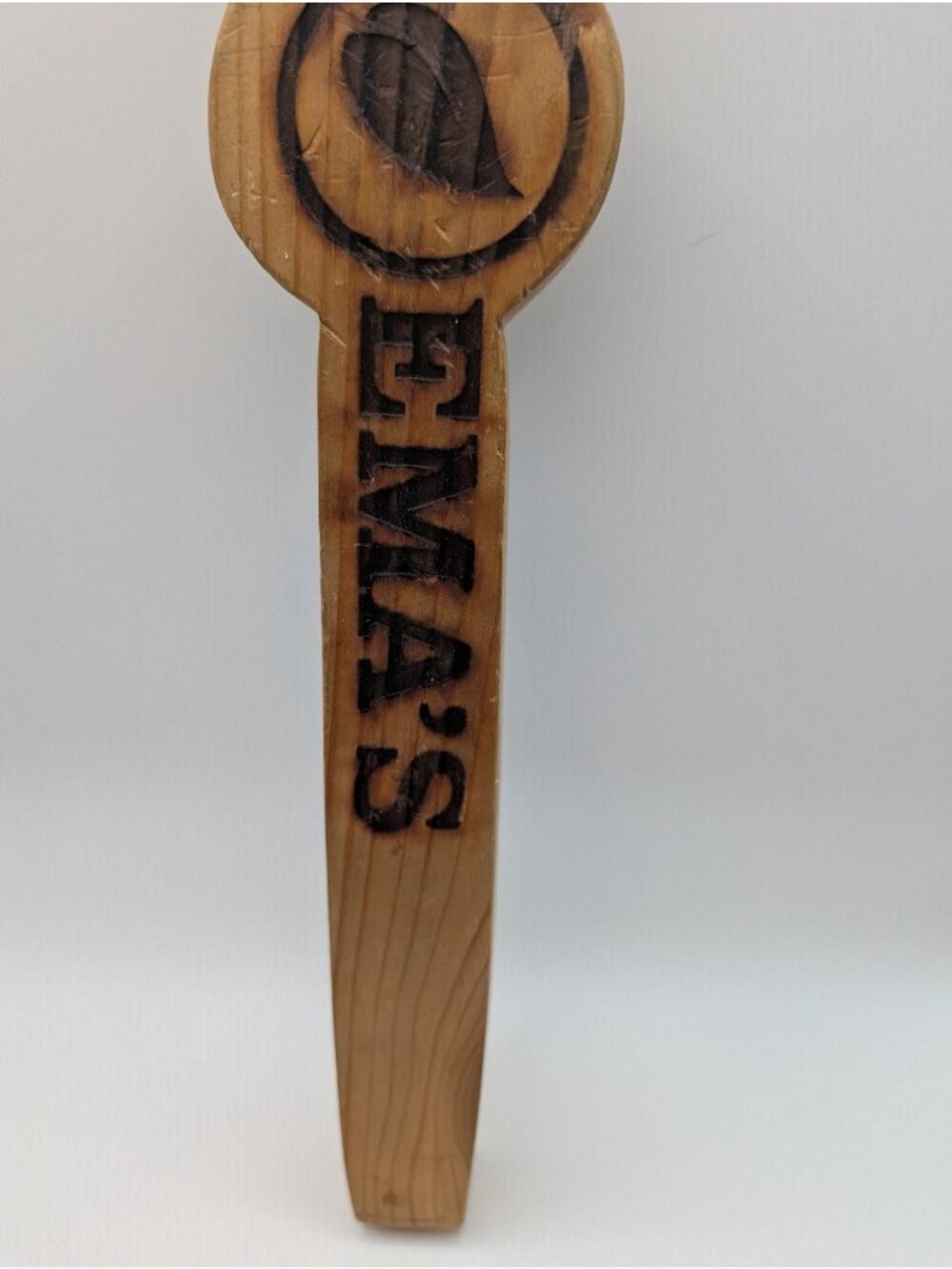 SIETSEMA'S Tap Handle Natural Wood Beer Kegerator RARE Grand Rapids Michigan - Picture 4 of 8